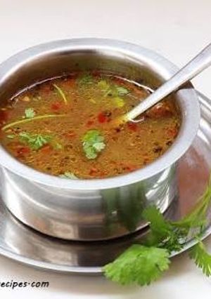 A picture of South Indian Peper Soup.