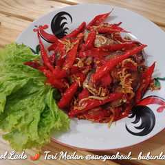 A picture of Tongkol Lado Teri Medan.