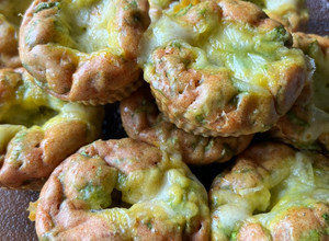 Una foto de Buñuelos de lechuga al horno