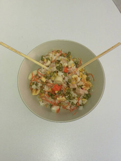 Una foto de Arroz tres delicias!