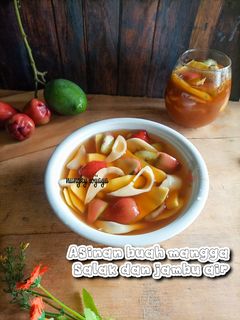 Foto resep Asinan buah mangga salak dan jambu air