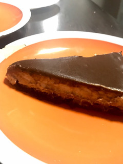 Una foto de Cheesecake de castaña y chocolate