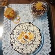 Tarta "aromas de azahar" parfait de chocolate blanco y naranja. receta propia