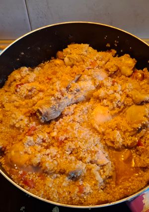 Una foto de Guiso de pollo con quinoa y verduras