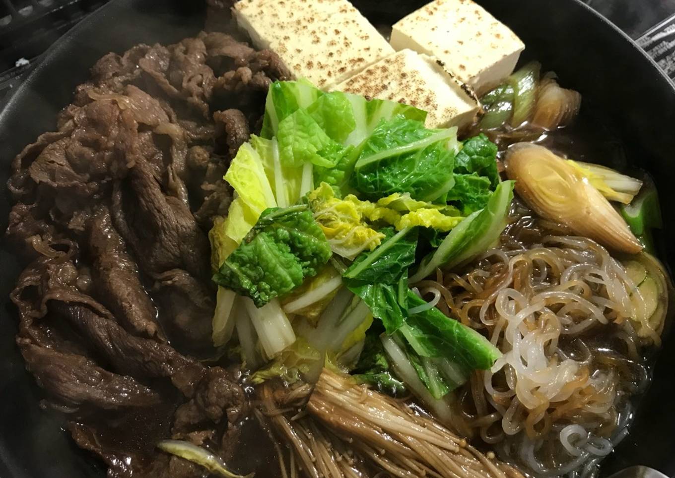 Sukiyaki すき焼き (Kansai versión)