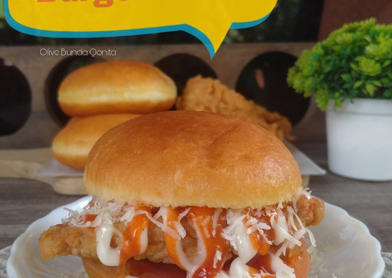 Burger Donut