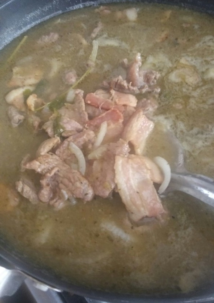 Una foto de Carne en su jugo