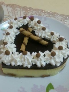 صورة لوصفة كيكة الطبقات الباردة والسريعة 🍰