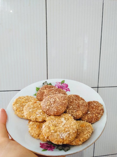 Foto resep Biskuit oatmeal chewy tanpa oven tanpa kompor