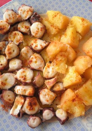 Una foto de Pulpo a la feira