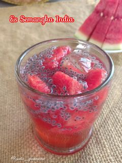 Foto resep Es Semangka India