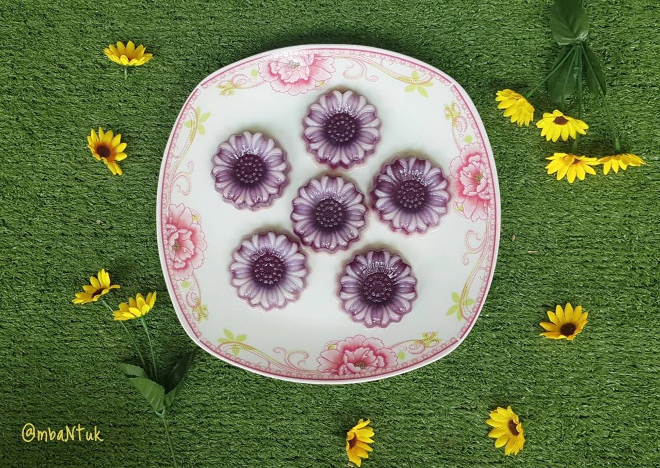 Kue Talam Ubi Ungu