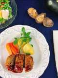 Minced Meat Cutlet with Shiitake Powder Packed with Umami Taste