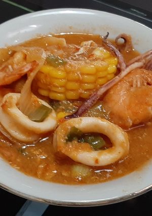 Foto resep Cumi Udang Saos Padang