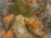 Una foto de conejo en escabeche