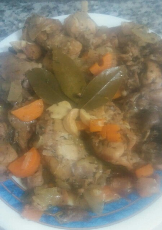 Una foto de Conejo en escabeche