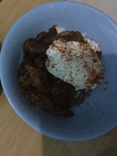 Foto resep Beef rice bowl with egg