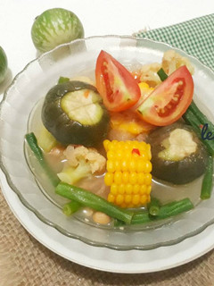 Foto resep Sayur asem terong seger#pr_olahanterong