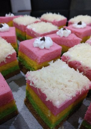 Foto resep Bolkus Loyang Pelangi