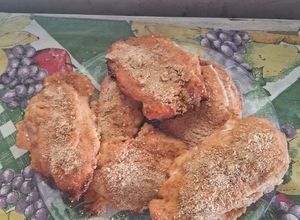 Una foto de Supremas de pollo rellenas al horno