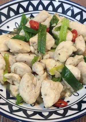 蒜炒雞里肌 的食譜成品照片