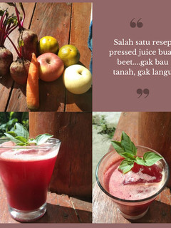 Foto resep Red Juice ---jus buah bit---