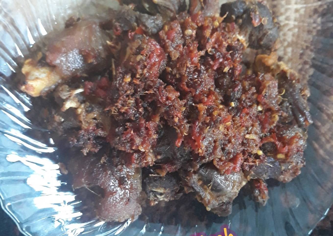 Bebek bumbu hitam
