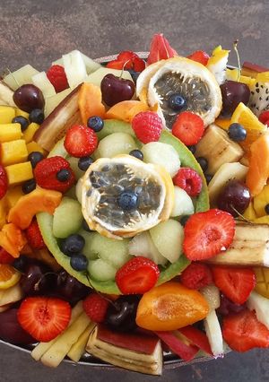 Une photo de Plateau de fruits frais