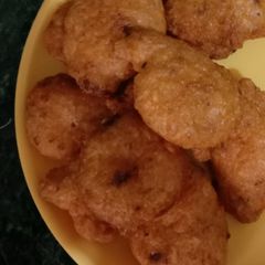 Moong dal pakode A picture of Moong dal pakode.