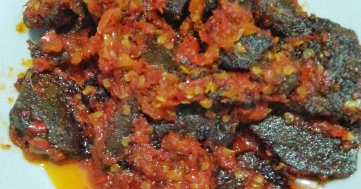 Resep Balado Daging dan Ati Sapi oleh kkkip_ Cookpad