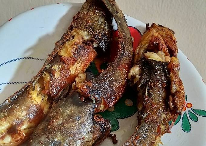 Cara Bikin Lele goreng kuning Enak