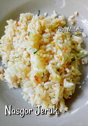 Foto resep Nasgor Jeruk