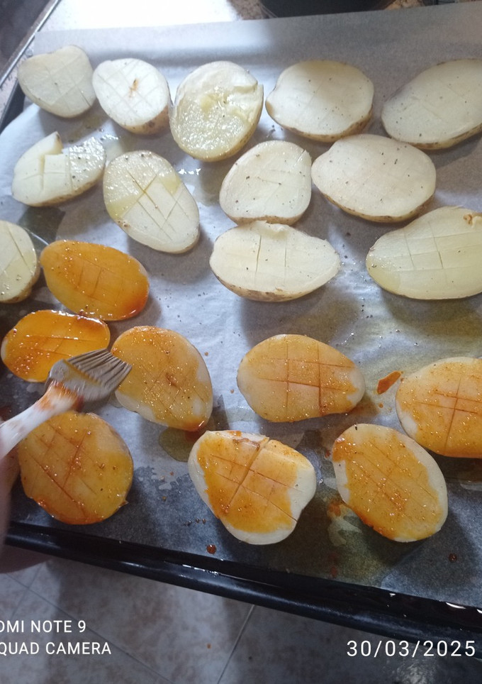 Una foto de Patatas asadas con pimentón dulce