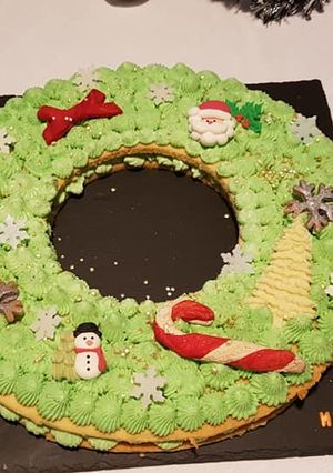 Une photo de Couronne de noel