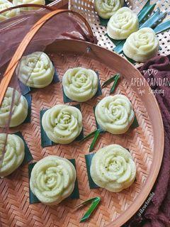 Foto resep Apem Pandan Tape Singkong