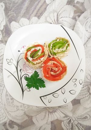 عکسی از دستور نون و پنیر گلی