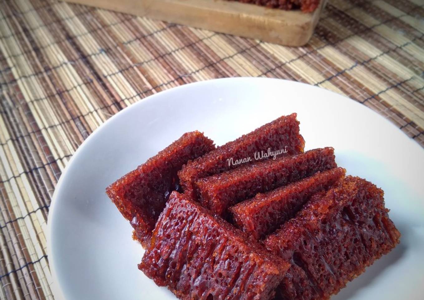 Bolu Karamel / Bolu Sarang Semut 2 telur