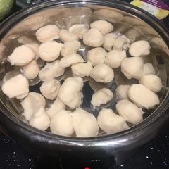 A picture of Basa Fish ball  keto.