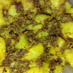 A picture of Jeera Aloo.