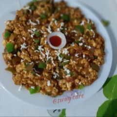 A picture of Paneer keema salan.
