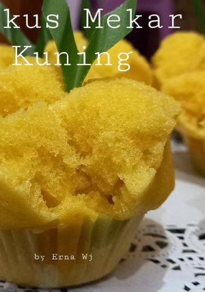 Foto resep Bolu Kukus Mekar Labu Kuning