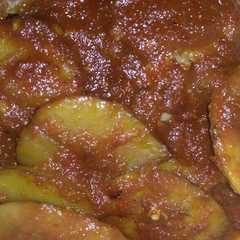 A picture of Semur jengkol pedas manis.