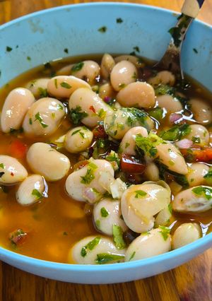 Una foto de Porotos a la Provenzal