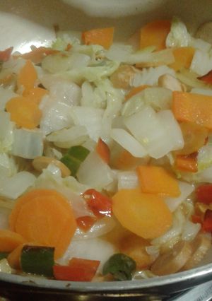 Foto resep Cah sawi putih