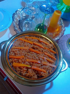 A picture of My best ever party jollof rice.