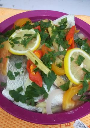 Gambar Siakap stim lemon