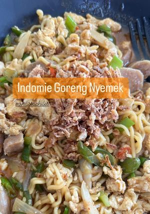 Foto resep Indomie Goreng Nyemek