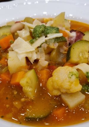 Minestrone leves genovai pestoval recept fotója