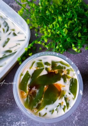 Foto resep Aia Aka/ Es Cincau Hijau Daun Rambat