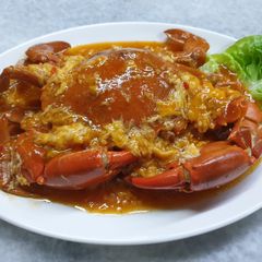 A picture of Chili Crab.